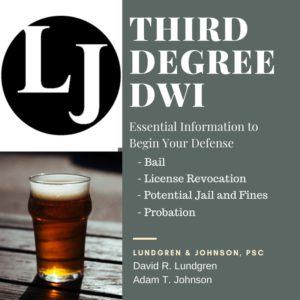 What Is A Third Degree Dwi?